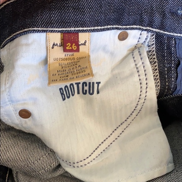 7 for All Mankind Bootcut Style U075080UB-080U - Picture 7 of 9